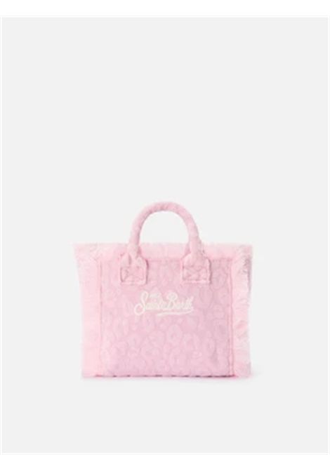 Borsa Mini in spugna SAINT BARTH | VAMI003 VANITY MINI SPONGE00527L TERRY EMBOSSED LEOPARD